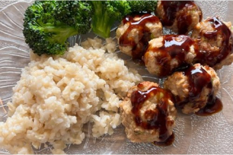 Asian Sesame Ginger Chicken Meatballs